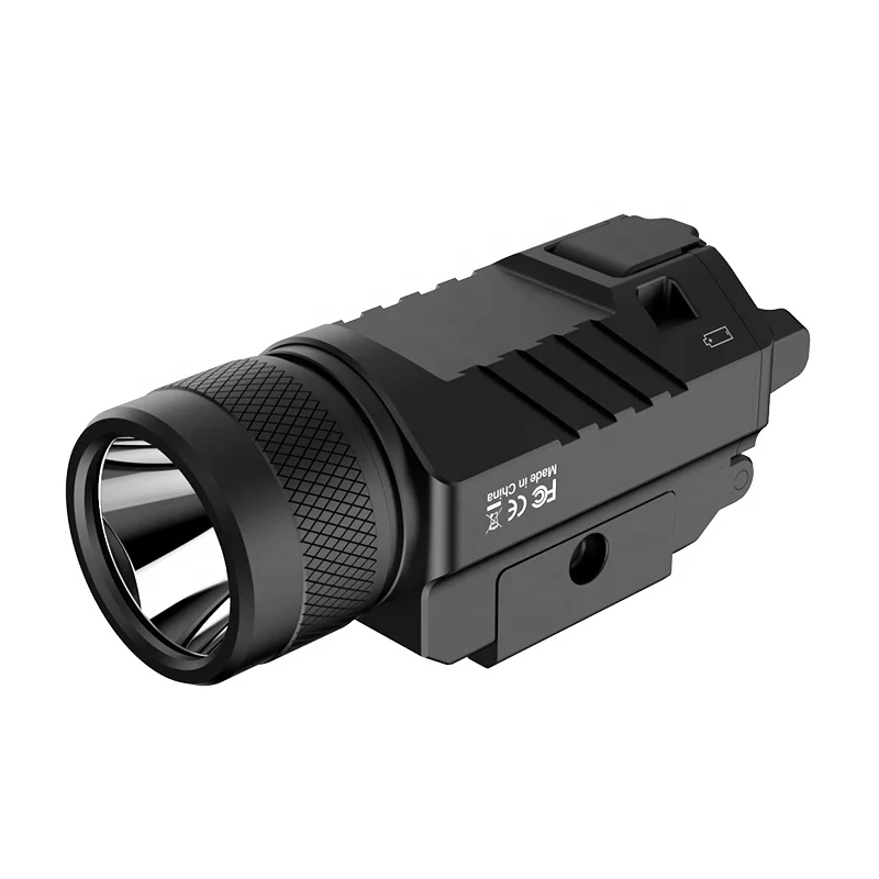 Aluminum 1200 Lumens Ultra-Compact Flashlight Bright LED High Strobe Torch with IP65 Beamer and Light