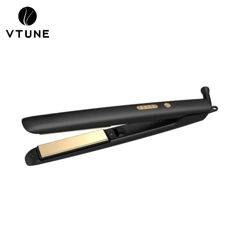 Professional stock steam hair straightener flat iron for retailer wholesale hair flat straightening