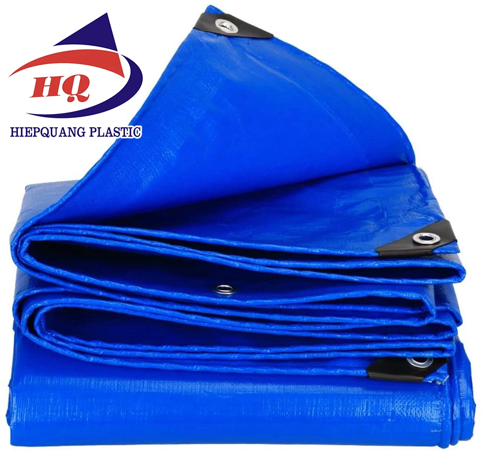 HIEP QUANG Vinyl Fabric PE HDPE Tent Outdoor Emf Protection TARPAULIN SHEET baati somali Clear Tarp Covering Size Custom