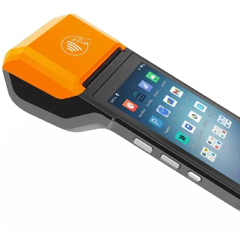 China hot sale competitive handheld Android payment pos built in 58mm receipt printer for ordering