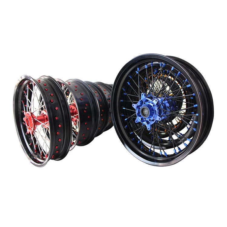 Factory Supply Super Motard 36 Holes Aluminum Alloy 16/17 Inch Motorcycle Wheel Rims