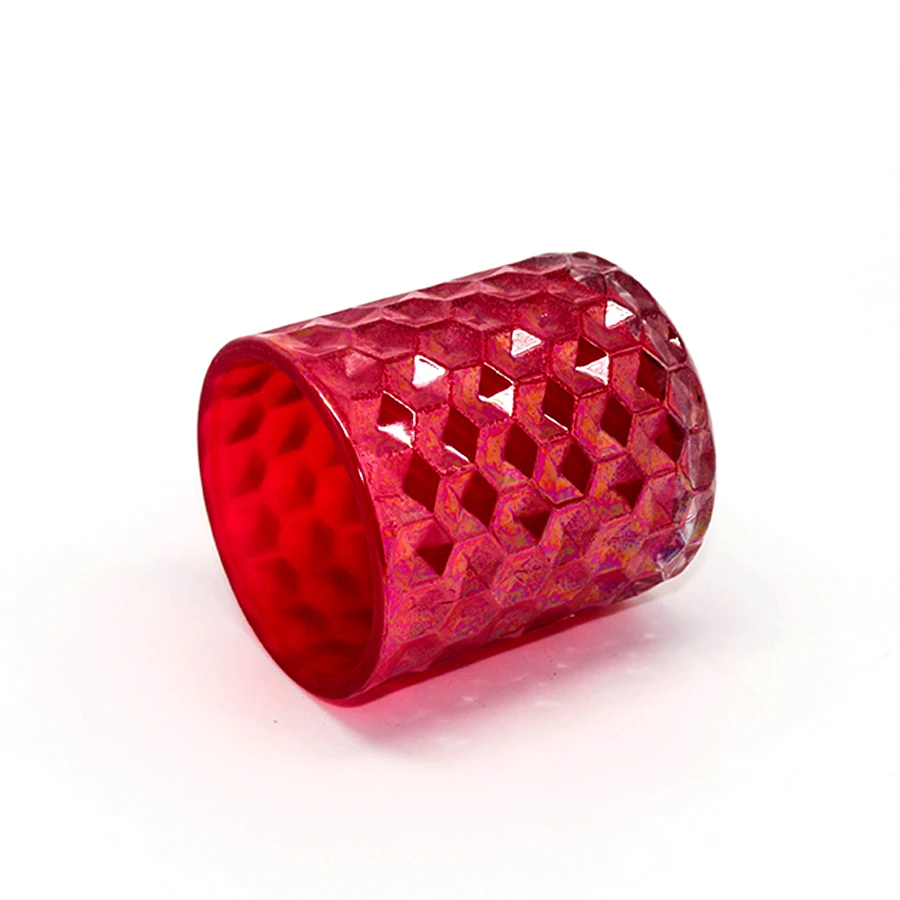 candle in glass cup for wedding