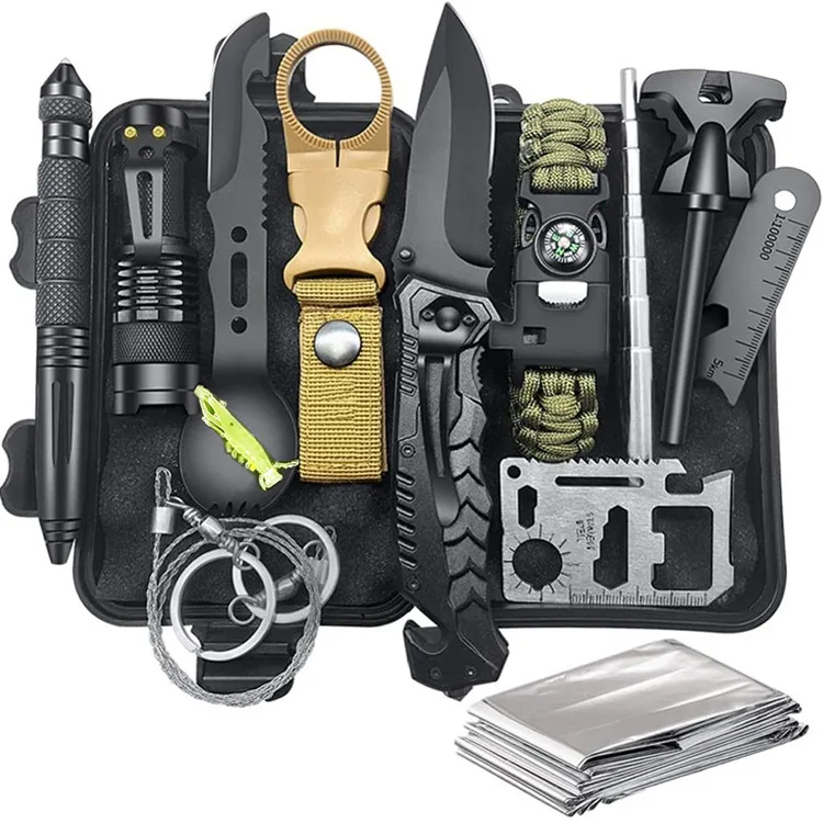 Outdoor Survival Multi-functional Tool Kit