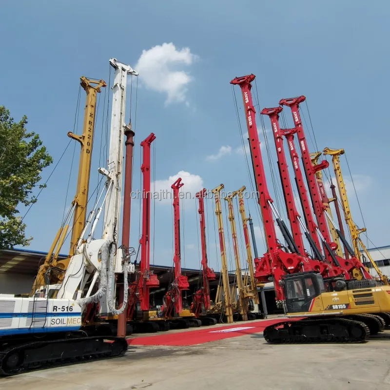 Used bored piling rig