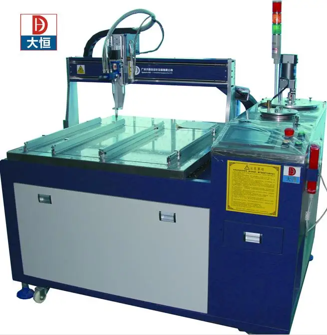 Automatic Dispensing Machine Inductor Coil Glue Machinery  2K DOS Glue Three-axis Dispenser Equipment