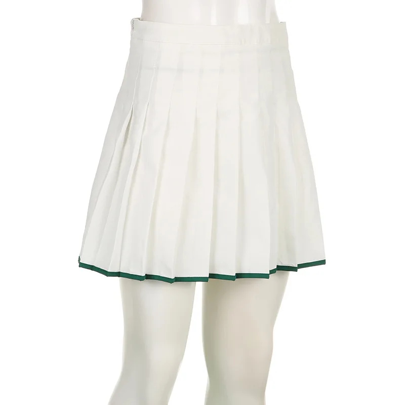 Tennis Skirt Terno Clothing Set for Women 2 Two Piece Skirt and Top with Hat Girls Cute Modest Matching Knit Terno Skirts Sets