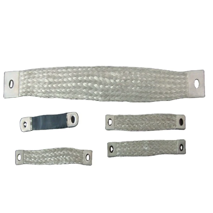 1MM--7000MM white flat copper braided wire with bare copper or tinned copper wire