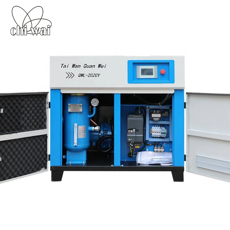 7Bar 8Bar 220V 415V Best Price Air Compressor Machine with PM Motor Direct Drive Air Compressor