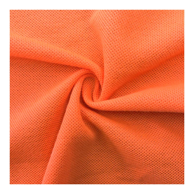 js004  Wholesale 1100% Polyester Bird Eye Pique Fabric For Sportswear