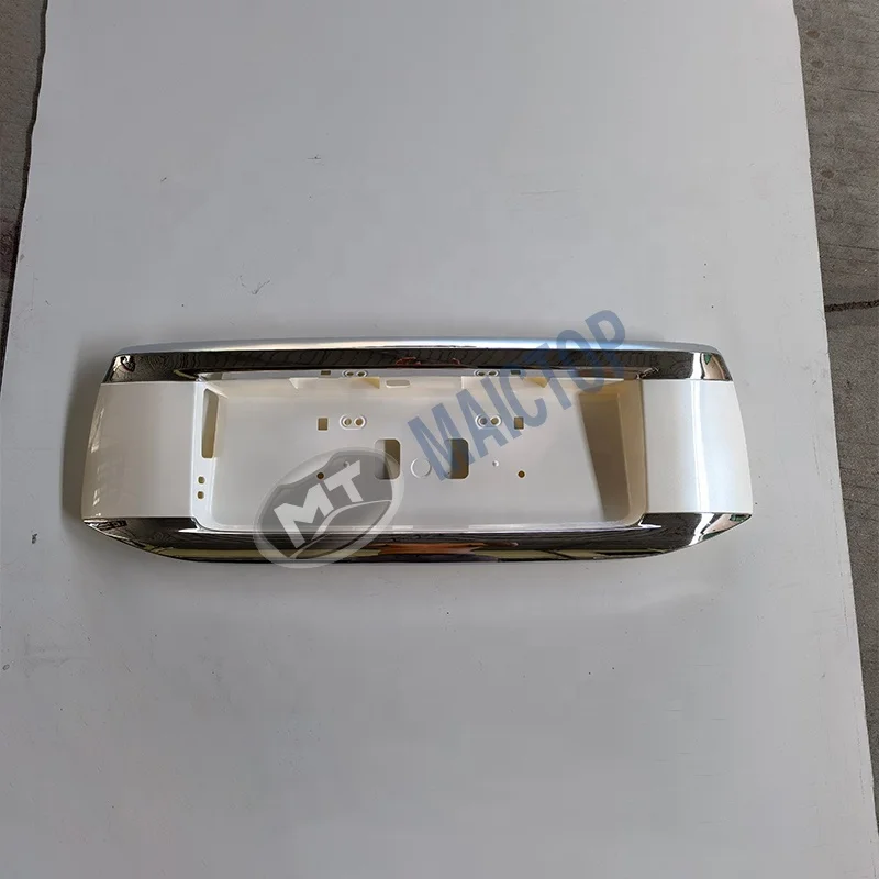 MAICTOP car auto part rear license plate with chrome trim for gx460 License Board 2014-2020