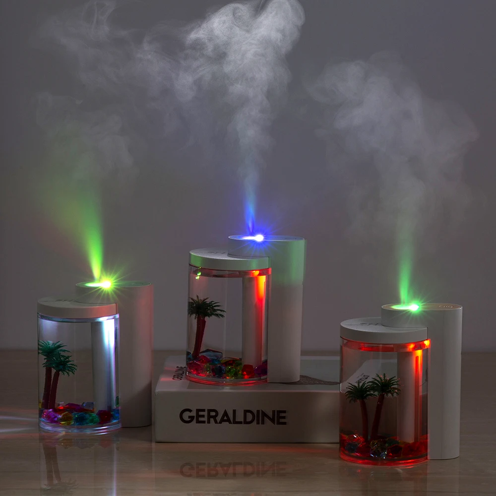 Amazon hot sale 2021 home mist humidifier household appliances USB interface rechargeable ultrasonic air humidifier