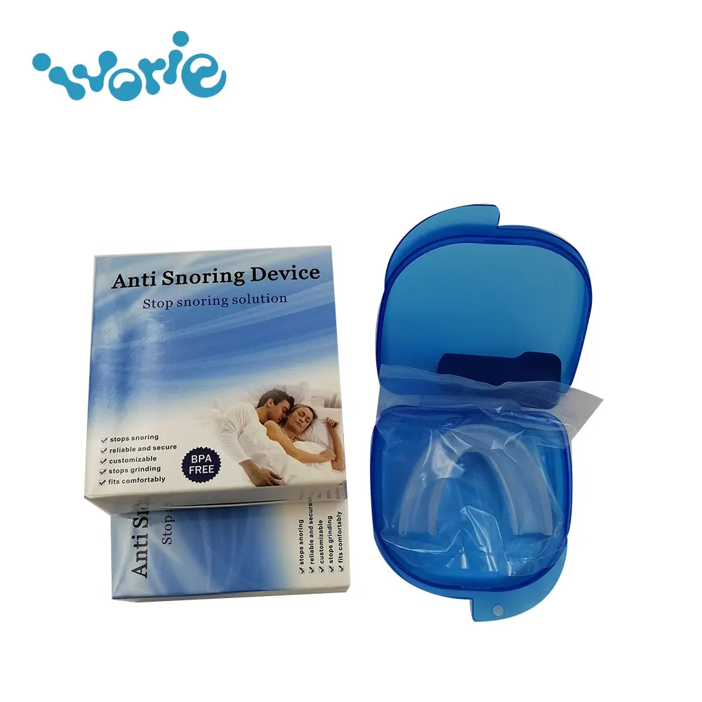 Professional Moldable Dental Anti Snoring Mouth Guard Sleep Aid Night Mouth Guard