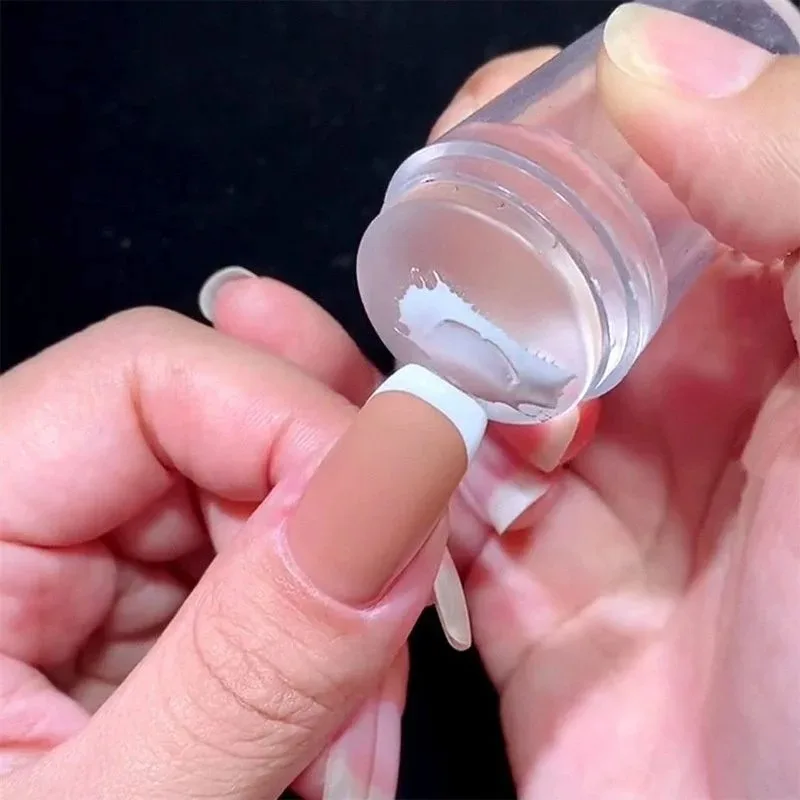Newest Aurora Pink Nail Compression Molds Wholesale High Quality Nail Compression Molds and Scrapers