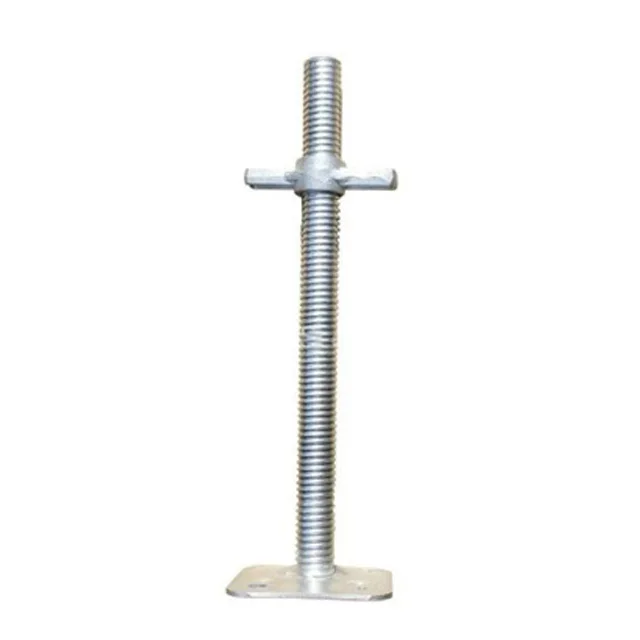 Construction Building Scaffolding Adjustable Base Jack Screwed 600mm