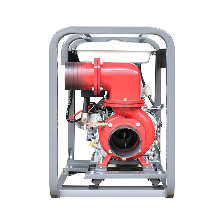 Hiearns DP60HCIE high flow high-pressure cast iron pump, single cylinder air-cooled diesel engine