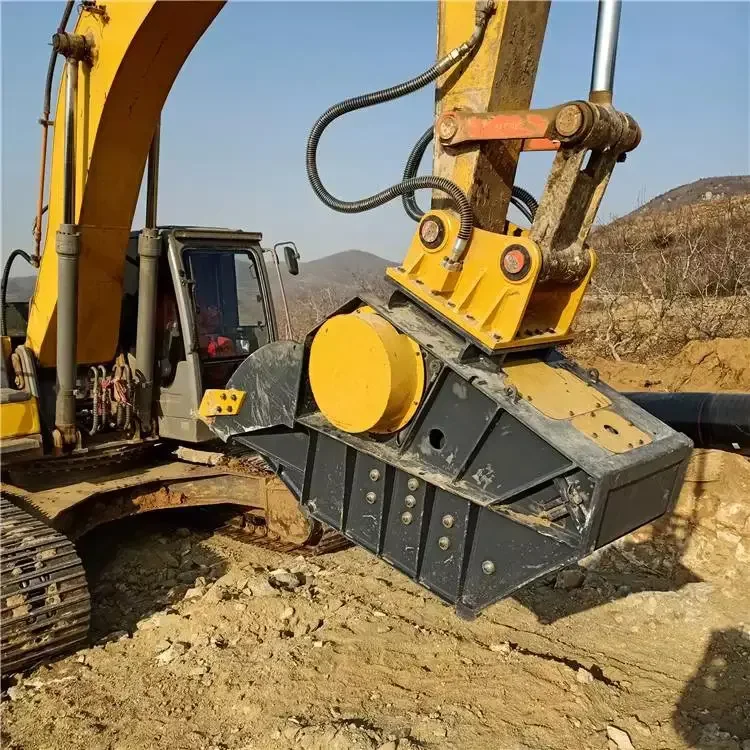 Hydraulic Excavator Attachment Sieve Crusher Bucket For Topsoil Compost Asphalt Sand Gravel Rock Crusher Bucket