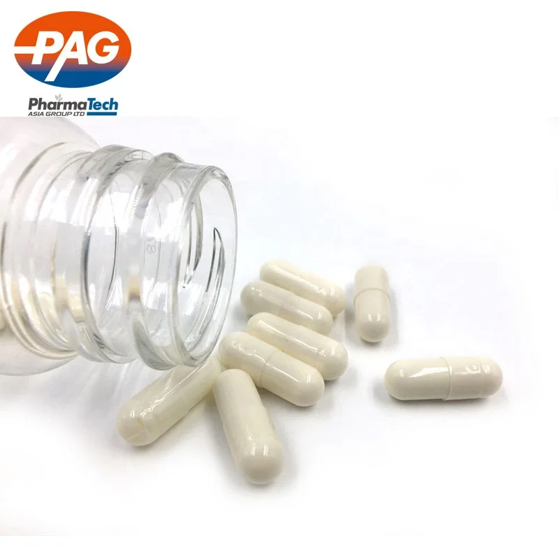 Private Label Food Grade Vitamins Hair Supplement Bulk Biotin Capsule