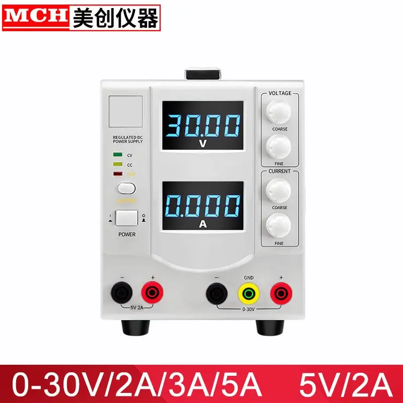 30V 2A Linear DC Power Supply Benchtop MCH-302DB