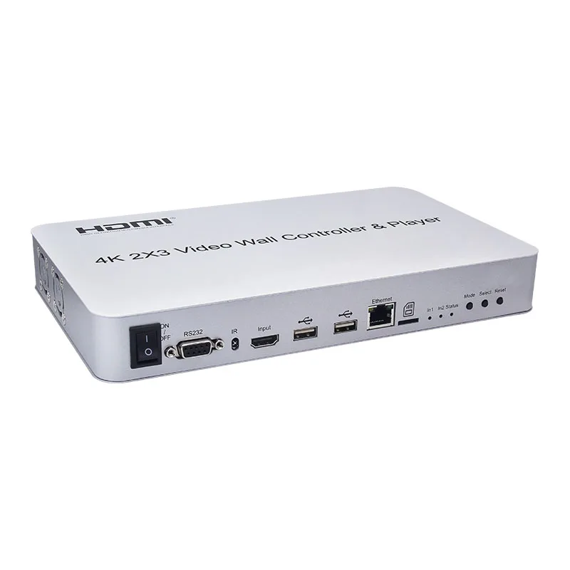  Новейший настенный видеоконтроллер 2X3 HDMI с функцией