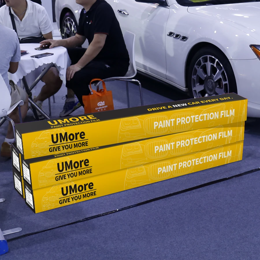 Custom USA Quality Nano Coated Transparent Polyurethane TPU PPF Car Protective Film Self Healing Matte PPF Paint Protection Film