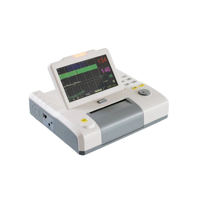 
Hospital CE Certificate Ultrasound Machine 7 LED screen 90 degree flip baby CTG Fetal Monitor 