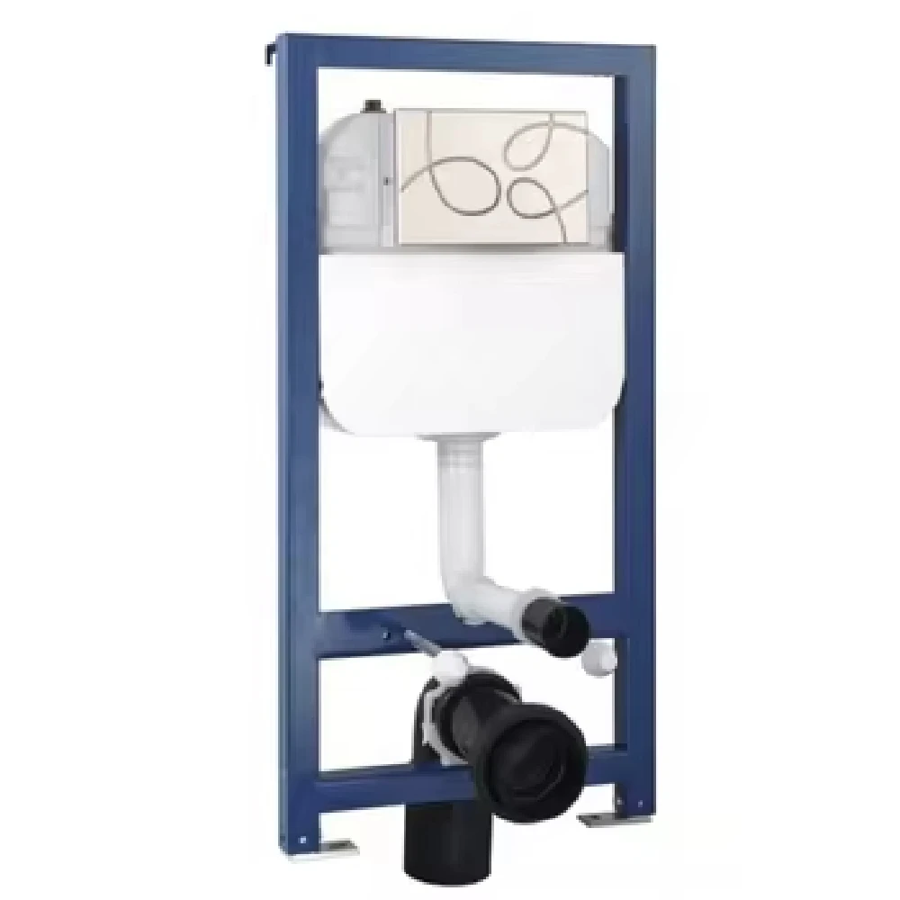 Hot Selling plastic water tank and anti-rust iron bracket water saving cistern concealed toilet cistern water tank