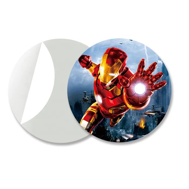 
3D Lenticular Sticker With Custom Printing Die Cut Round Shape For Kids 