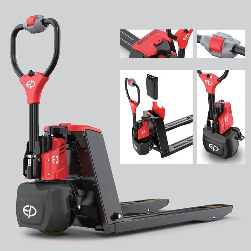 EP 1.5 tons electric pallet truck F3 lithium battery forklift