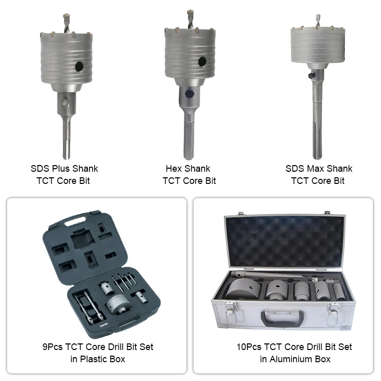 SDS MAX to M22 Thread Adaptor Adapter for TCT Core Drill Bit