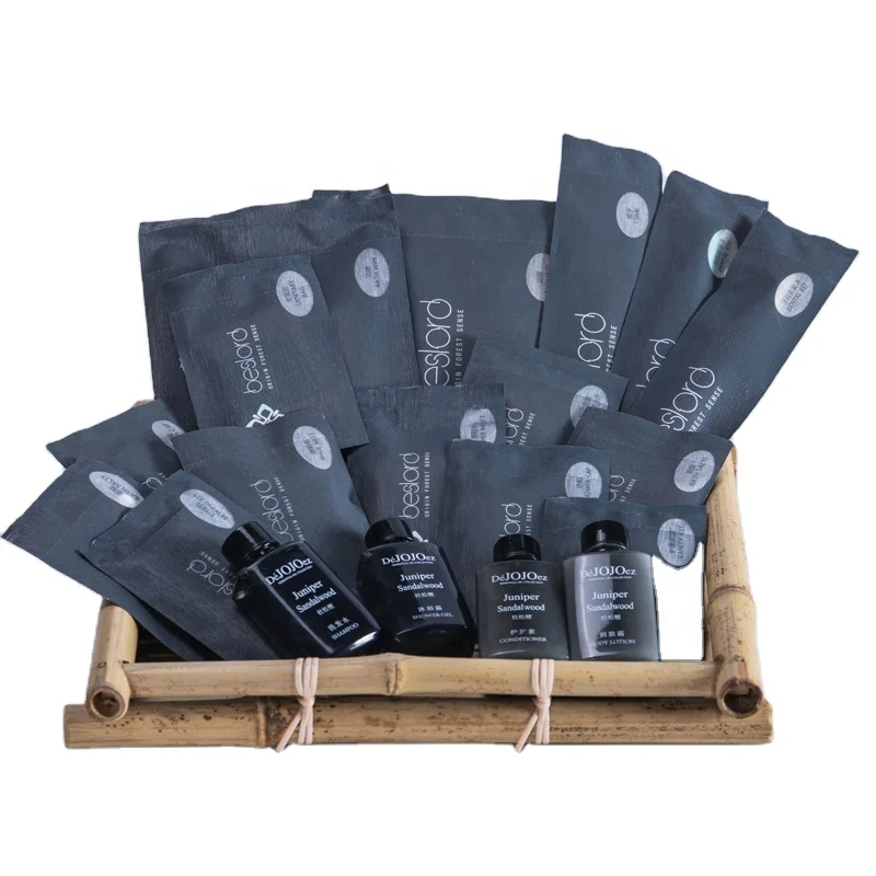 5 Star Hotel Disposable Guest Toiletries Amenities Kit Accessories Set for Bathroom Hotel Use