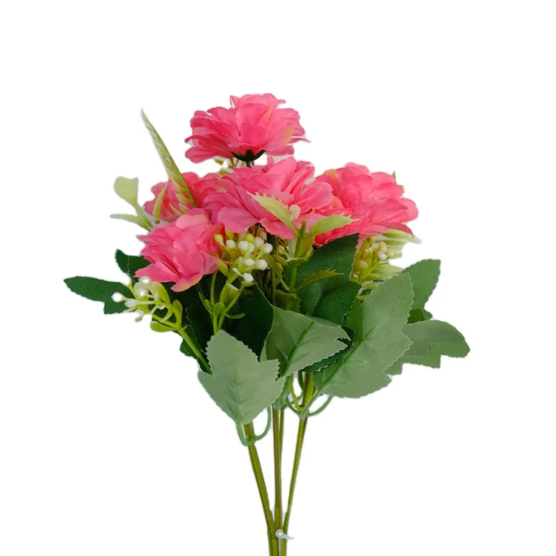 Lusiaflower high quality factory price Hibiscus rose bouquet, home wedding decoration