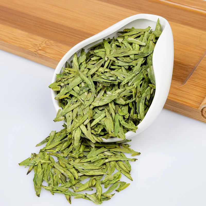 Китайский знаменитый зеленый чай Xihu longjing из Ханчжоу Западное озеро дракон хорошо lvcha один десяти лучших известных китайских чаев