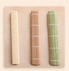 Wholesale Custom 24cm Smooth Durable Bamboo Sushi Rolling Mat Curtain With Cheaper Pice