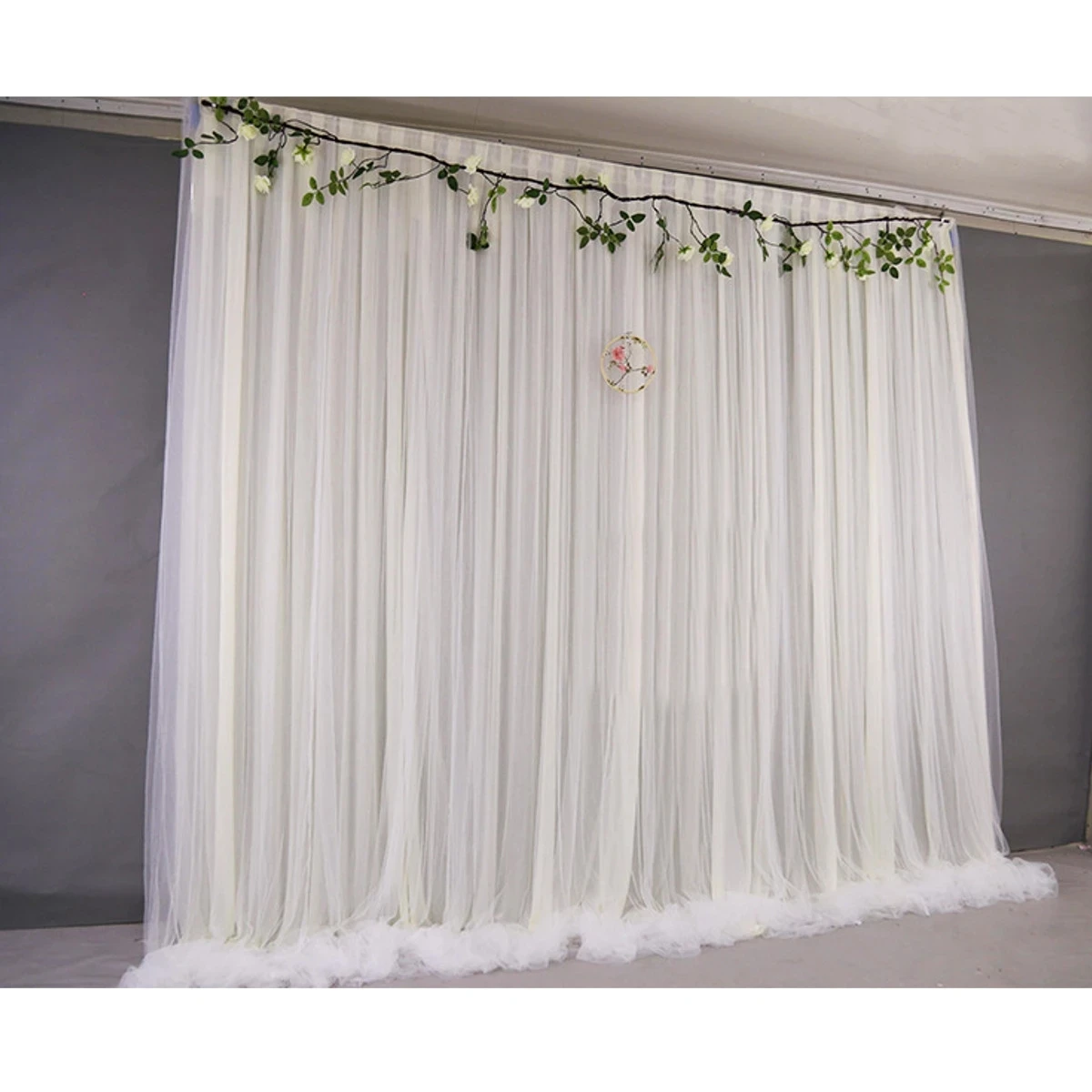 Hot Sale Ceremony Backdrops Photo Hanging Background Party Decoration Wedding Backdrop Curtains