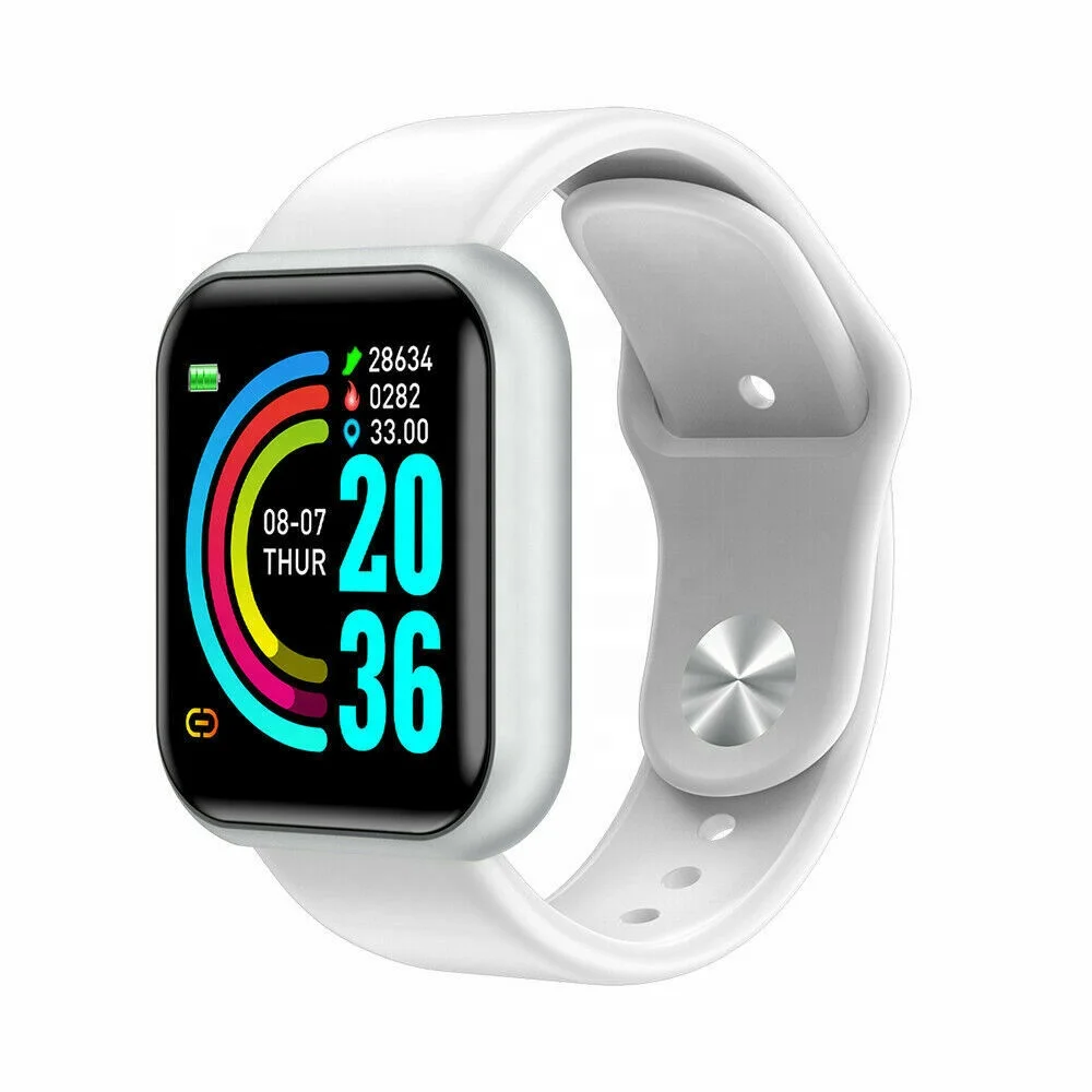 
Latest Product International Standard Smartwatch Heart Rate Wristband for iOS Android Sport Smart Watch D20 Pro Y68 