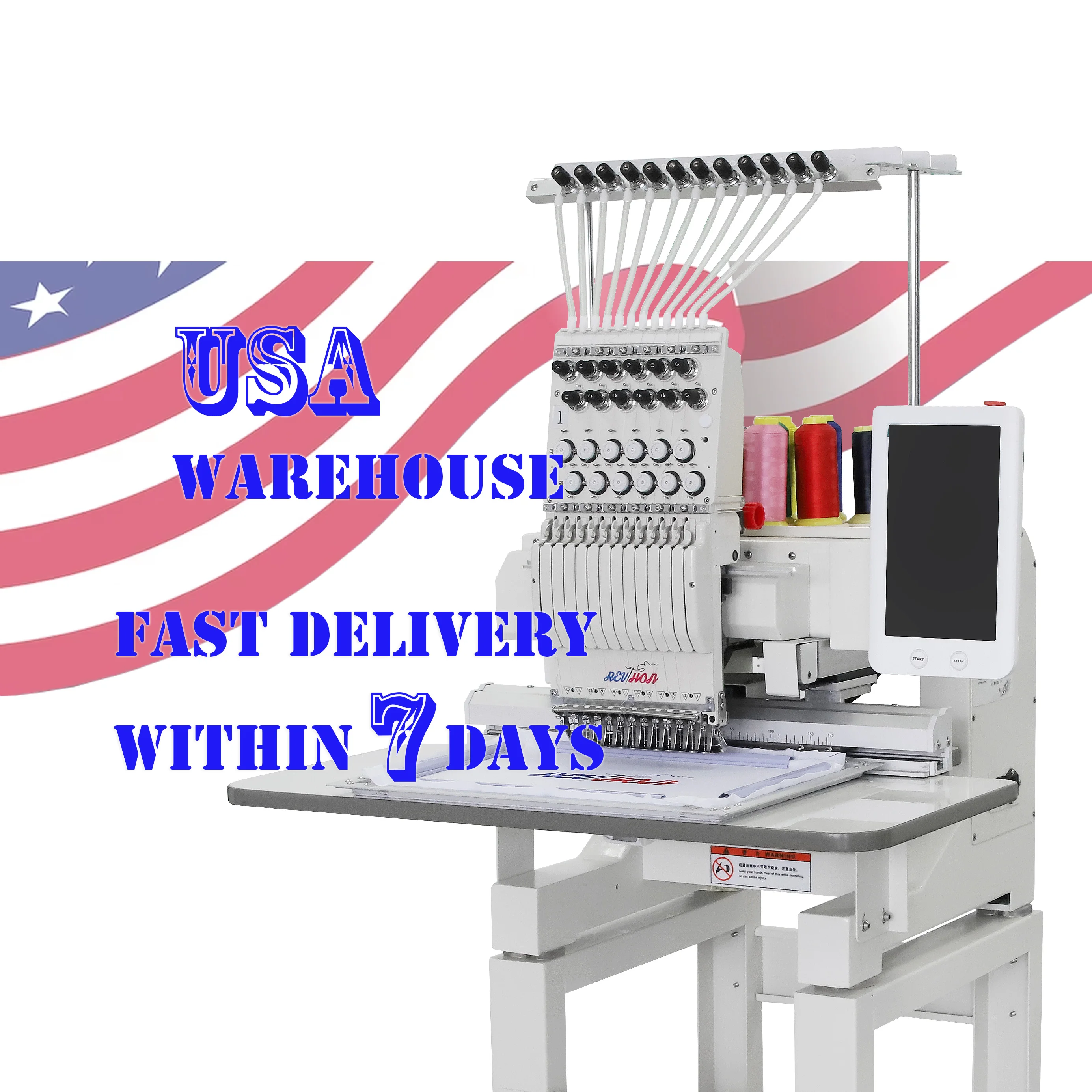 High speed Singe head multi needle mini automatic embroidery machine computer embroidery machine price