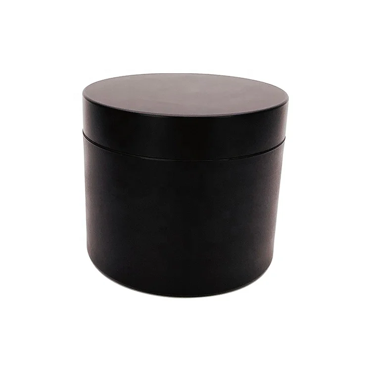 variety capacity size matte black 250g hair conditioner jar hair jar plastic PETG hair cream container