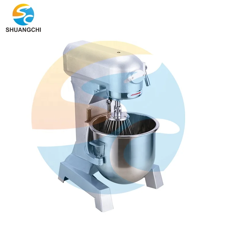 Manufacturer Planetary Pizza Mixer Bread Mixer Amasadora Machine 15 Liter Planetary Dough Mixer Bakery Baking Equipment