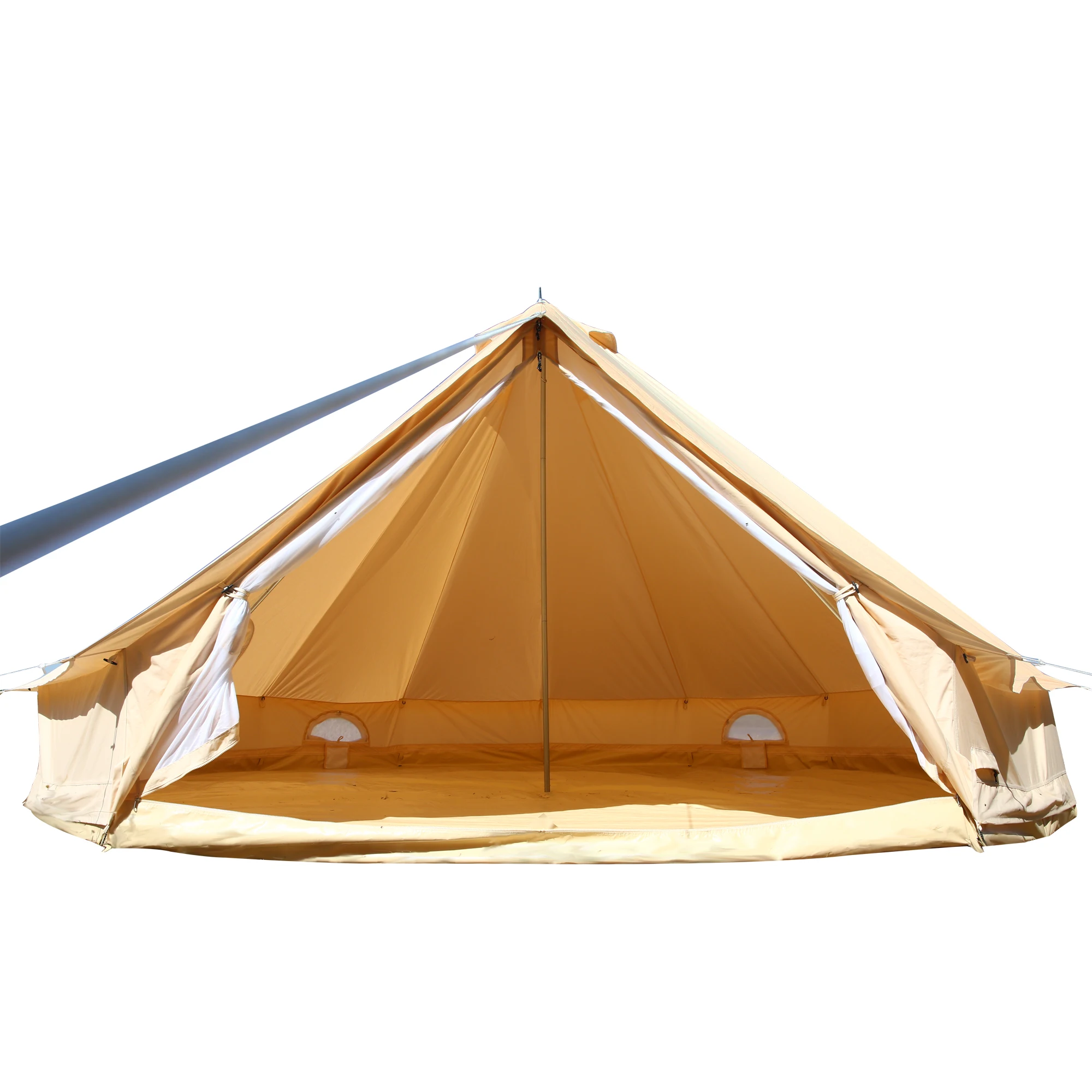 KCCE OEM Family Outdoor glamping Tent cabin 6-12 Person get together with Rainproof luxury camping tents from China manufacturer