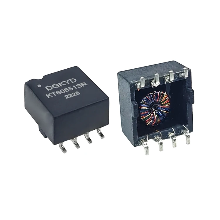 KT60851SR Ethernet Transformer 8PIN 100BASE-TX Magnetic Network LAN SMD Network Transformer