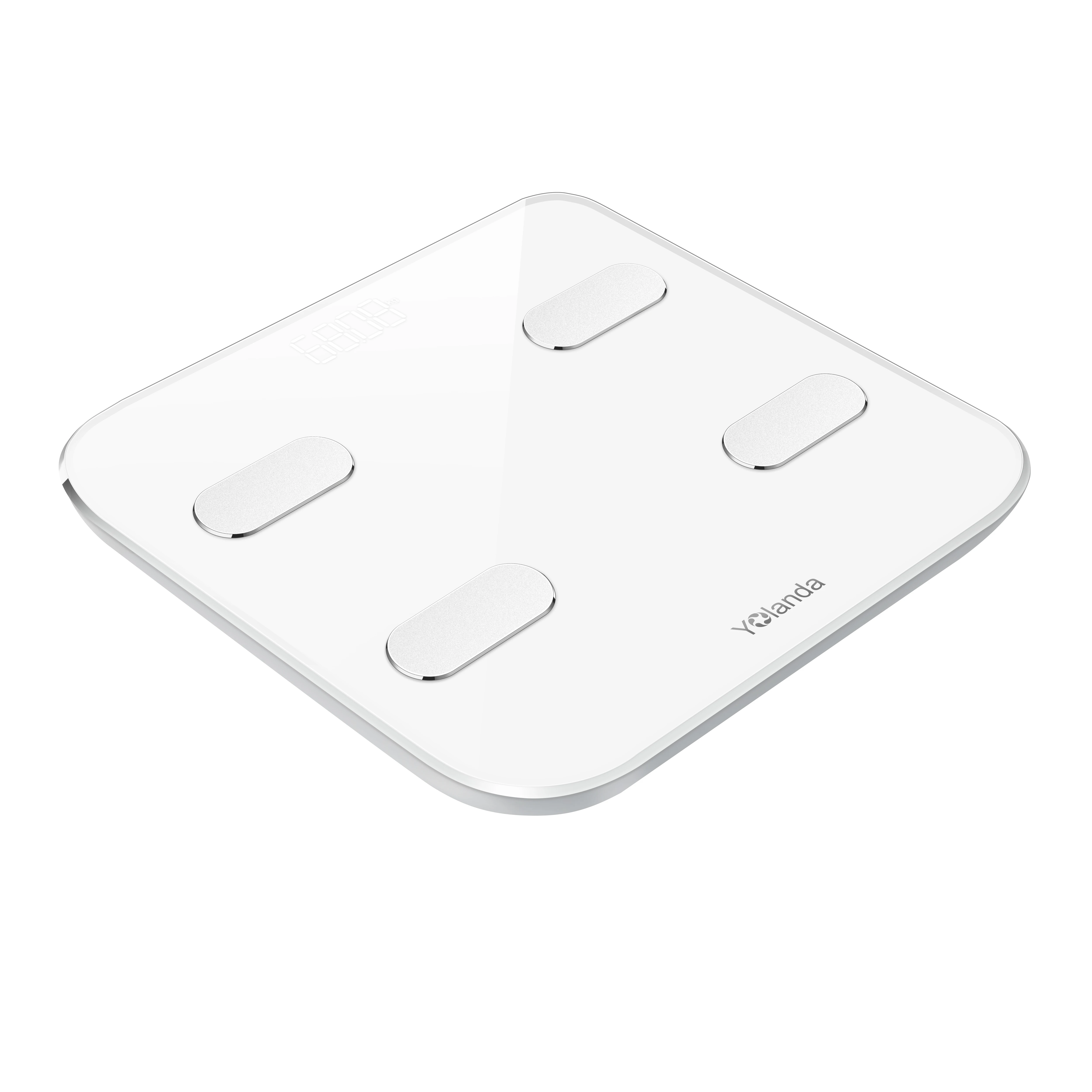 BLE smart body fat scale bathroom scale 180kg capacity free APP to use