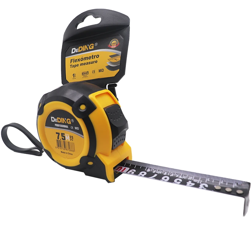 Quality Retractable Heavy Duty Tape Measure with Fractional Scale 3m 5m 7.5m 10m  Tape Measure for Home Use Smooth Tape Measure