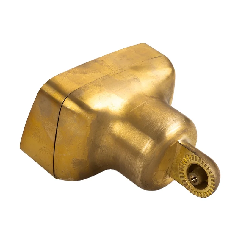 High Quality Golden Cylindrical Copper Spotlight Shade