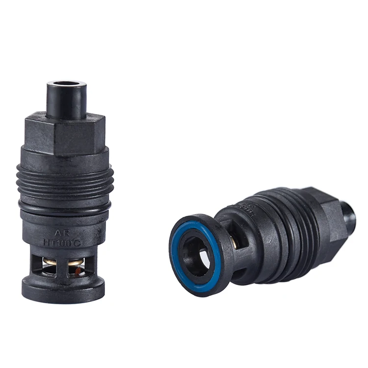 New develop hot press button kitchen faucet female thread 19 mm ceramic mixer faucet cartridge