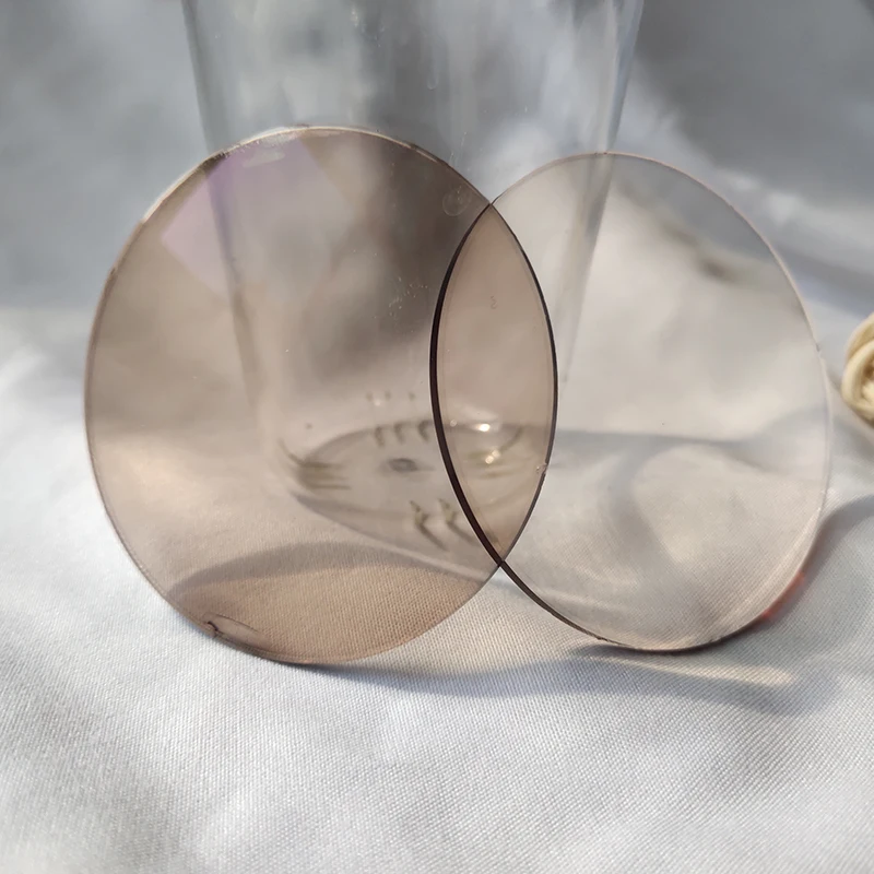 New coming hot sale PBX lens 1.56 photochromic brown optical lenses for eyewear
