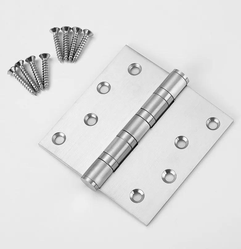 High Quality Door hinge Butt Hinges 102*102*3.0mm Stainless Steel Fold Hinge