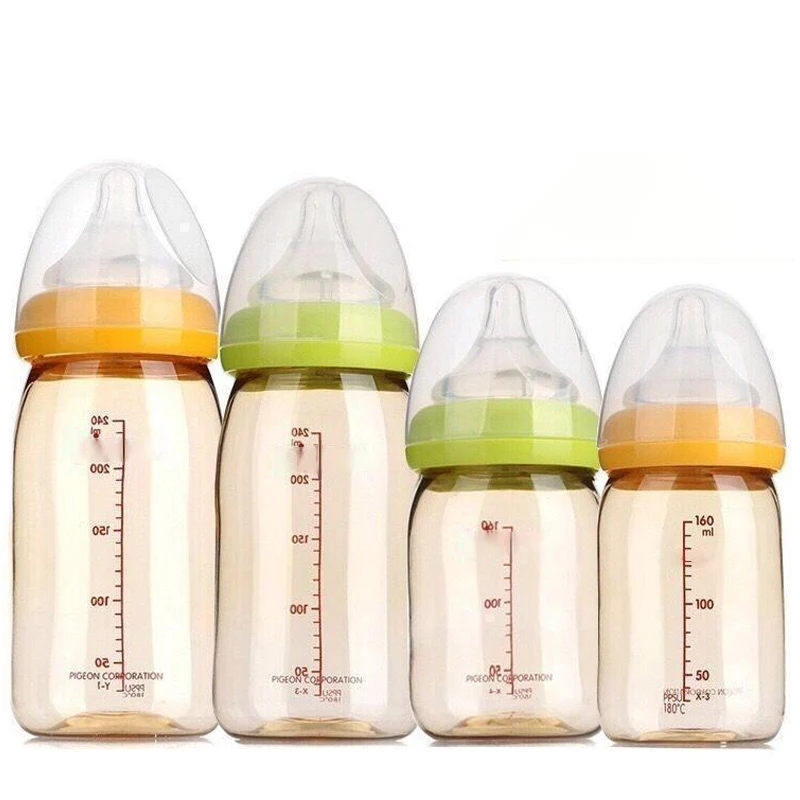 Флакон для младенцев PPSU с широким диаметром, легкое Кормление грудным молоком, защита от падения и вздутия, не содержит Бисфенол А