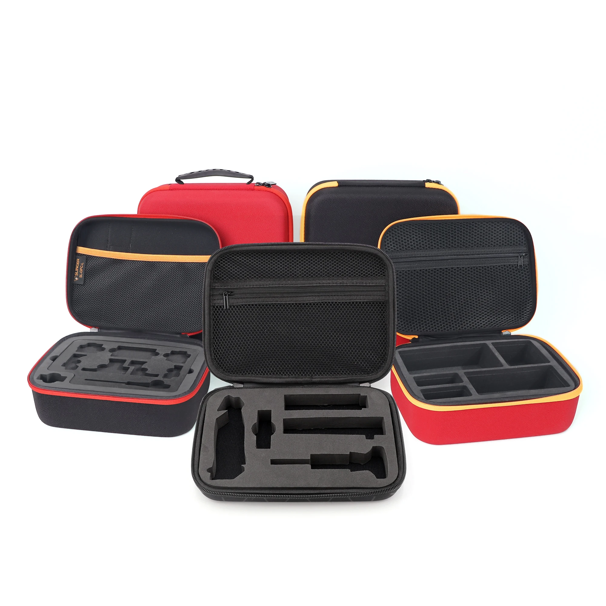 Custom Large Waterproof Hard Protective Travel EVA Tool Foam Box Carrying Case with Zipper