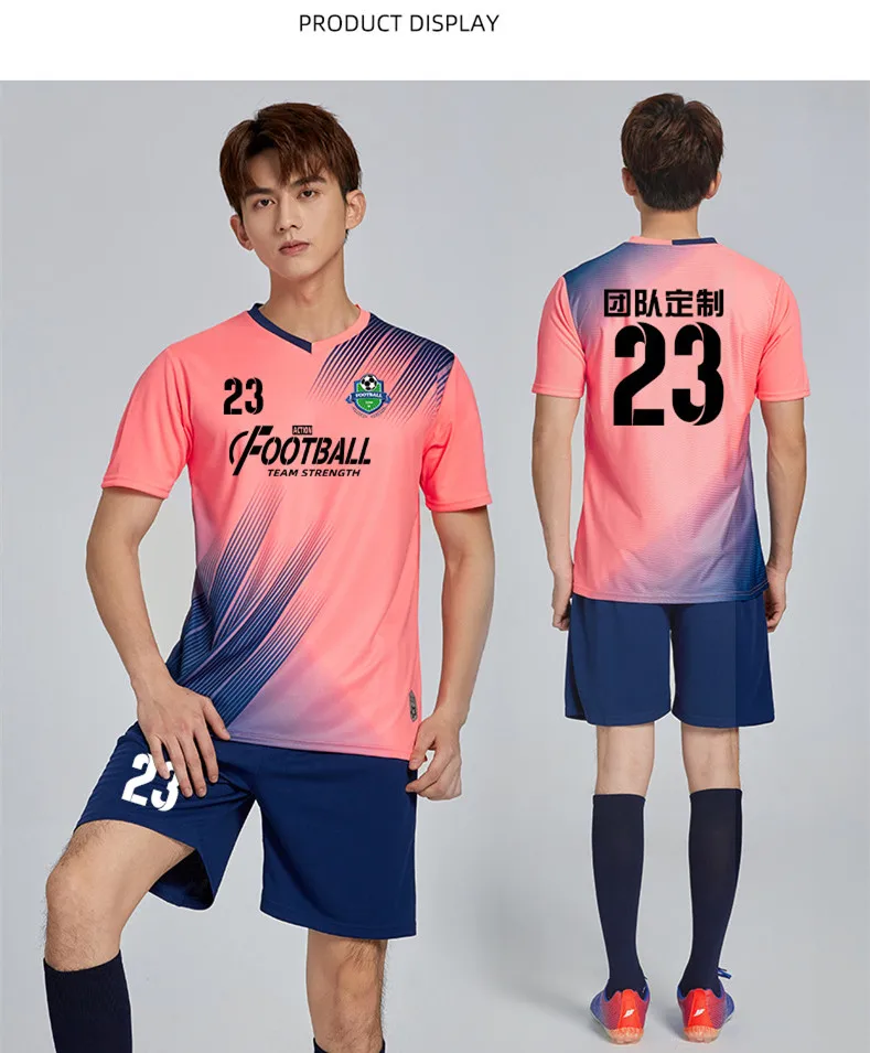 OEM Custom Soccer Jersey Kids Soccer Uniforms Custom Cheap Soccer Uniforms For Teams`