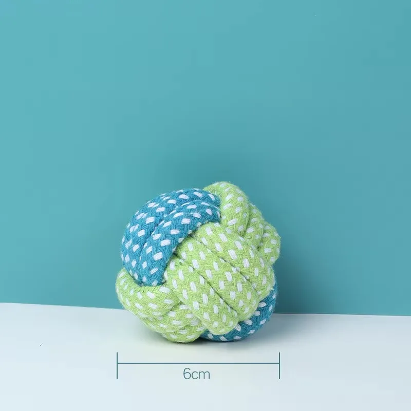 Hot Sale Best Selling Custom Pet Cotton Rope Knot Dog Training Playing Chew Toy Pet Dog Chew Rope Toys Set